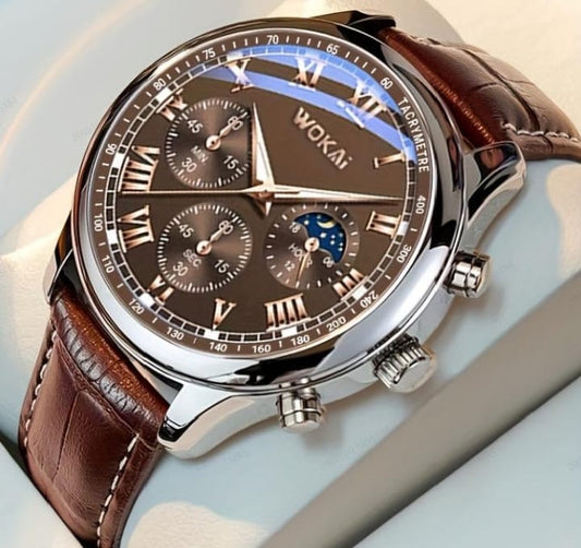 New Fashion Belt Quartz Watch Men's Watch Fashion Simple Style Belt Watch